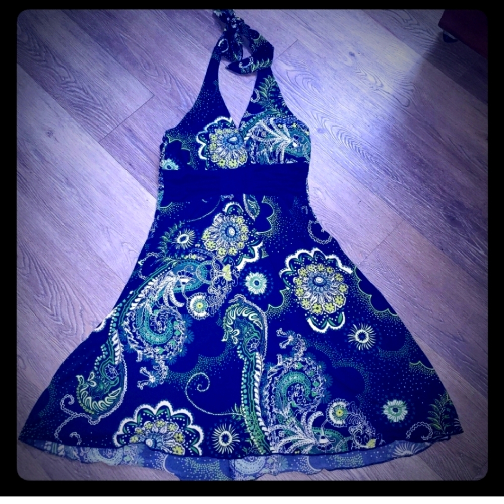 Halter top summer dress